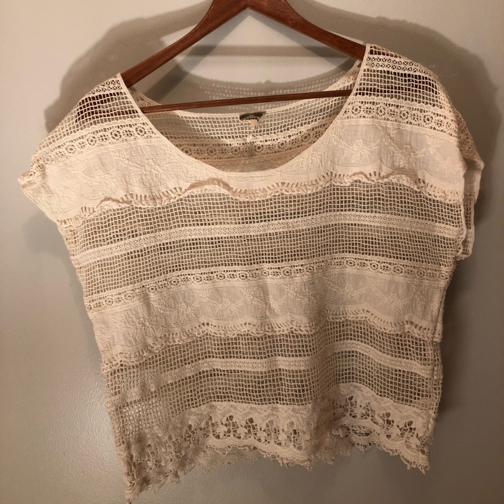 Kirra Lace Crop Top